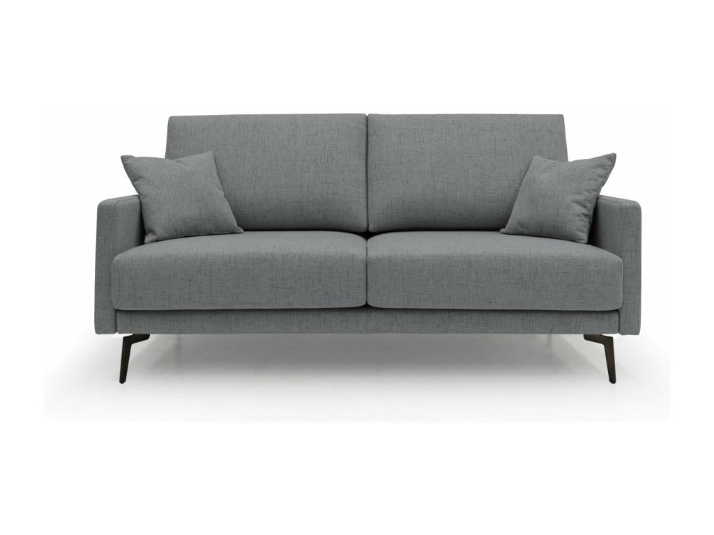 Meubiana Modern Sofa in Soft Waterproof Fabric T03 180 cm Grey